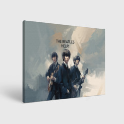 Холст прямоугольный The Beatles - Help