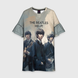 Детское платье 3D The Beatles - Help