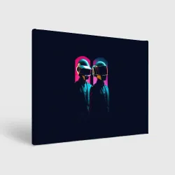 Холст прямоугольный Daft Punk - One more time