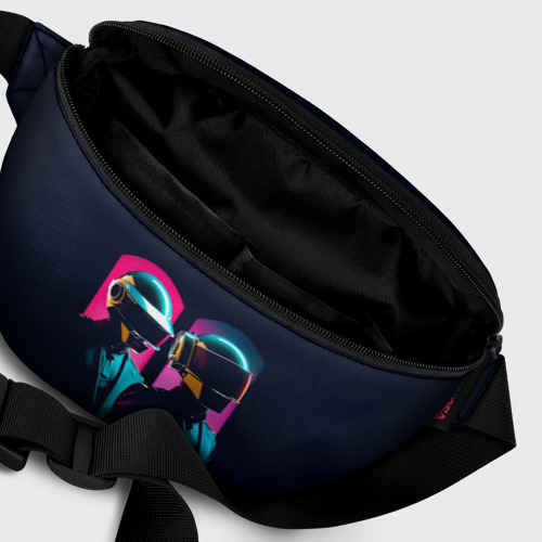 Поясная сумка 3D с принтом Daft Punk - One more time, фото #6