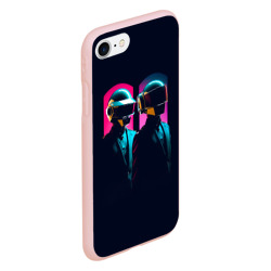 Чехол для iPhone 7/8 матовый Daft Punk - One more time - фото 2