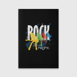 Обложка для паспорта матовая кожа Rock Night