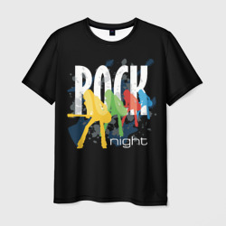 Мужская футболка 3D Rock Night