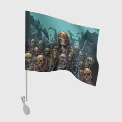 Флаг для автомобиля Iron Maiden Fallen Angel