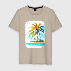 Мужская футболка хлопок Island Getaway