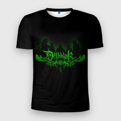 Мужская футболка 3D Slim Metalocalypse Dethklok green