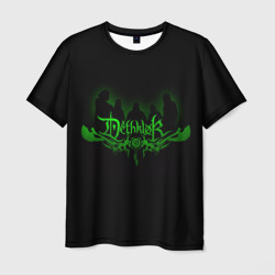 Мужская футболка 3D Metalocalypse Dethklok green