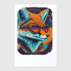 Магнитный плакат 2Х3 Old Fox with glasses