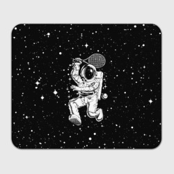 Прямоугольный коврик для мышки Space tennis - astronaut