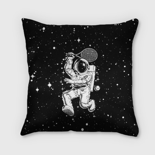Подушка 3D Space tennis - astronaut