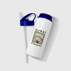 Бутылка для воды с трубочкой Киллуа - обьявление о розыске - фото 2
