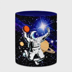 Кружка с полной запечаткой Космический баскетбол - фото 2