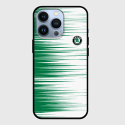 Чехол для iPhone 13 Pro Skoda sign Шкода