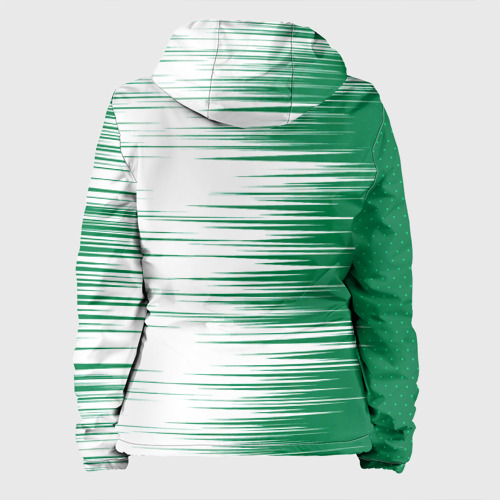 Женская куртка 3D с принтом Skoda sign Шкода, вид сзади #1