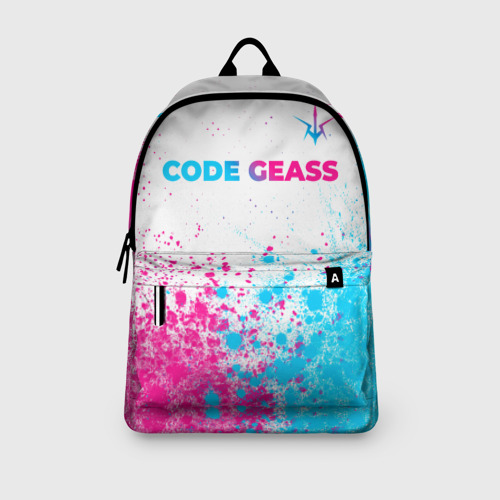 Рюкзак 3D Code Geass neon gradient style: символ сверху - фото 4
