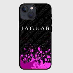 Чехол для iPhone 13 mini Jaguar pro racing: символ сверху