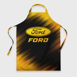 Фартук 3D Ford - gold gradient