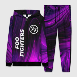 Женский костюм 3D Foo Fighters violet plasma