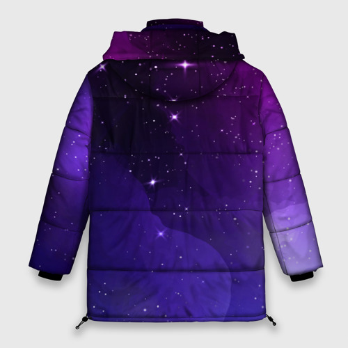 Женская зимняя куртка Oversize Arctic Monkeys просто космос, цвет черный - фото 2