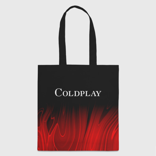 Шоппер 3D Coldplay red plasma