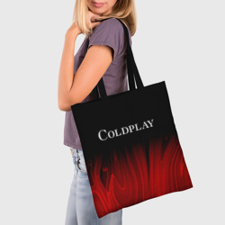 Шоппер 3D Coldplay red plasma - фото 2