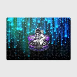 Головоломка Пазл магнитный 126 элементов Space DJ - neon starfall