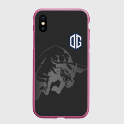 Чехол для iPhone XS Max матовый Форма OG