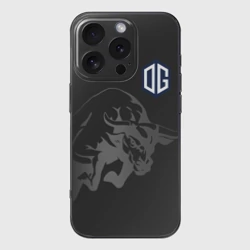 Чехол для iPhone 16 Pro силиконовый с защитой камеры Форма OG