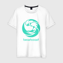 Мужская футболка хлопок Beastcoast logo