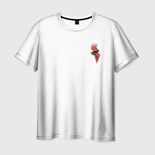 Мужская футболка с принтом Кратос бог войны, вид спереди №1
