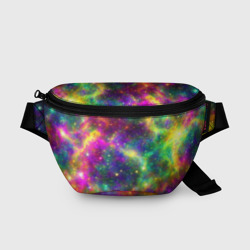 Поясная сумка 3D Яркий неоновый космос