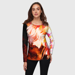 Женский лонгслив 3D Адский Рай Габимару - фото 2