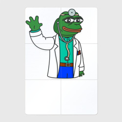 Лягушонок Пепе врач – Магнитный плакат 2x3 с принтом купить