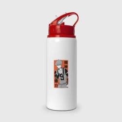 Бутылка для воды с трубочкой Кунигами