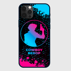 Чехол для iPhone 12 Pro Cowboy Bebop - neon gradient