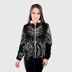 Женская куртка 3D Киберпанк-модерн - фото 2