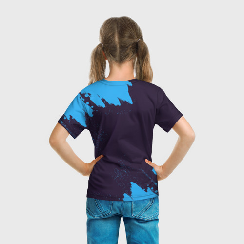 Детская футболка 3D Вадим космонавт даб, цвет 3D печать - фото 6