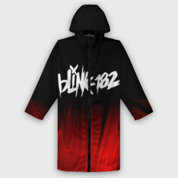 Мужской дождевик 3D Blink 182 red plasma