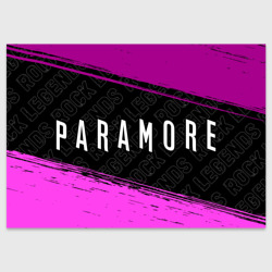 Поздравительная открытка Paramore rock Legends: надпись и символ