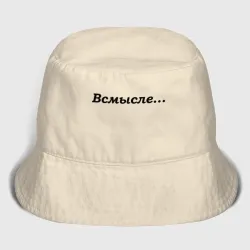 Детская панама хлопок Всмысле - темная