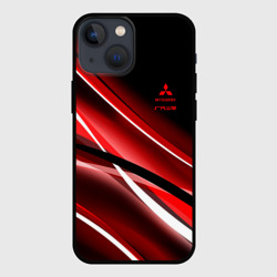 Чехол для iPhone 13 mini Mitsubishi emblem Митсубиши