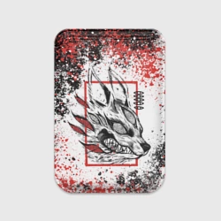 Картхолдер Magsafe магнитный Демон-лис - человек-бензопила