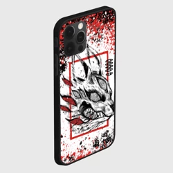 Чехол для iPhone 12 Pro Демон-лис - человек-бензопила - фото 2