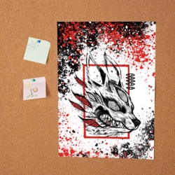 Постер Демон-лис - человек-бензопила - фото 2