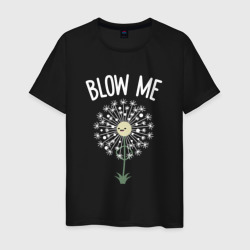 Мужская футболка хлопок Blow me!