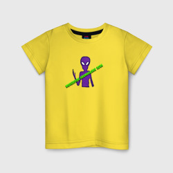 Детская футболка хлопок Молёбский Треугольник Инопланетянин