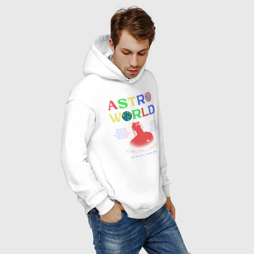 Astroworld hoodie white cheap