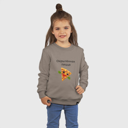 Детский свитшот хлопок Окрылённая пицца - фото 2