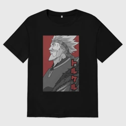 Женская футболка хлопок Oversize Торкель