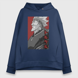 Женское худи Oversize хлопок Торкель